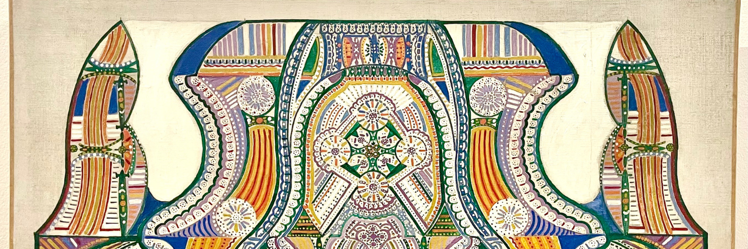 Augustin Lesage, Sans titre, huile sur toile 49,4x67,5cm, 1950 © Ville de Béthune