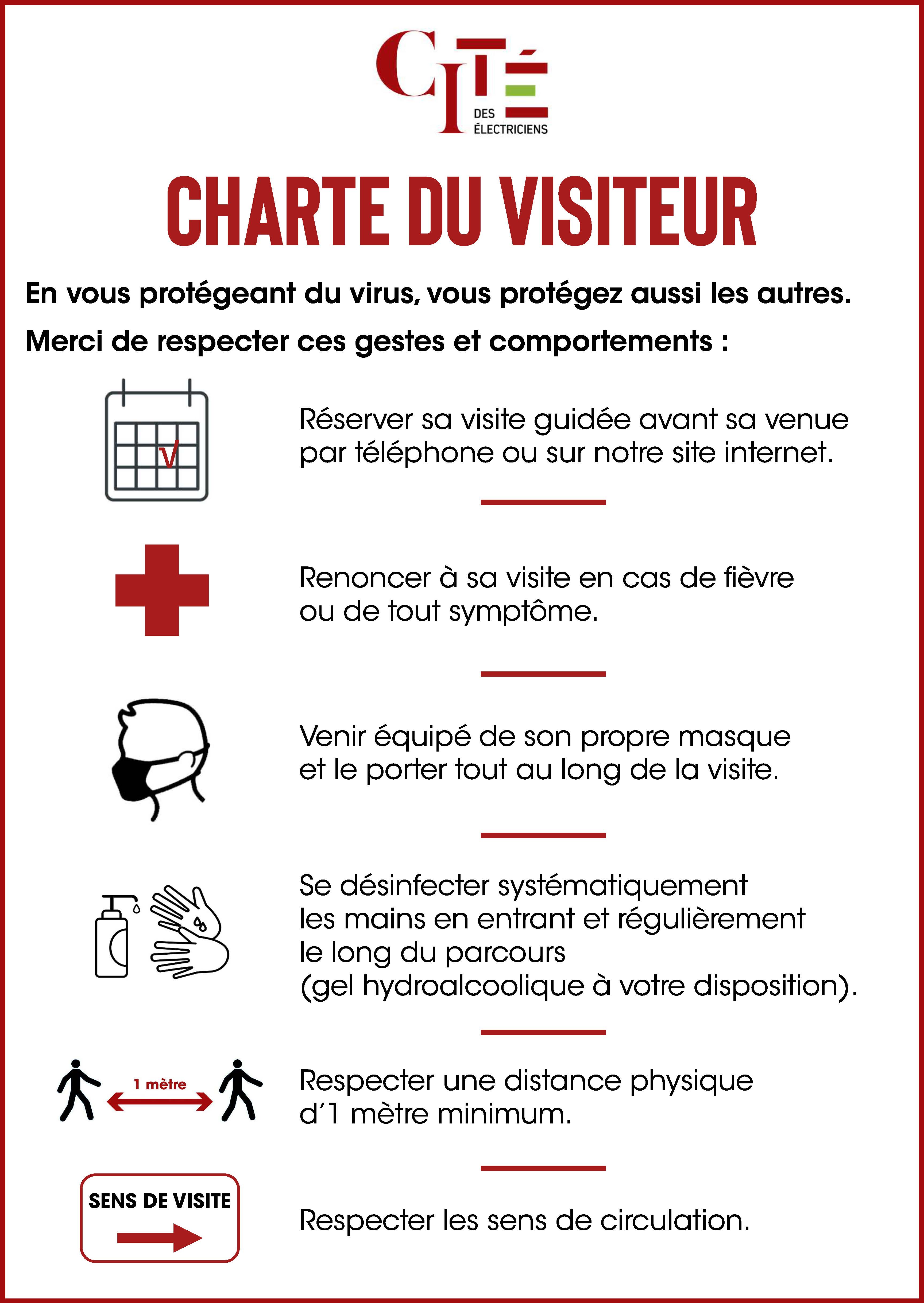 Charte du visiteur