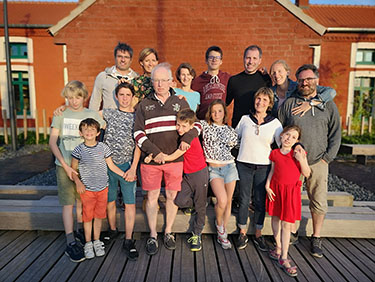 Jean-François et sa famille